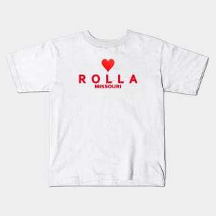 Rolla Missouri Kids T-Shirt